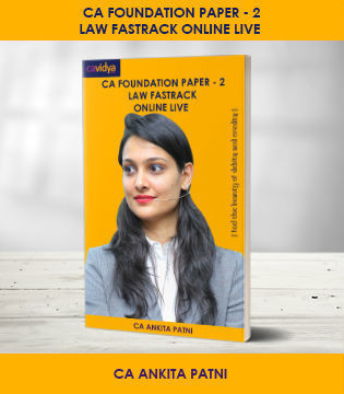 Picture of CA FOUNDATION Paper-2: Law Fastrack Online Live
