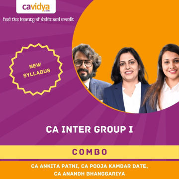 Picture of CA INTER NEW SYLLABUS COMBO GROUP I COMBO FULL LECTURES